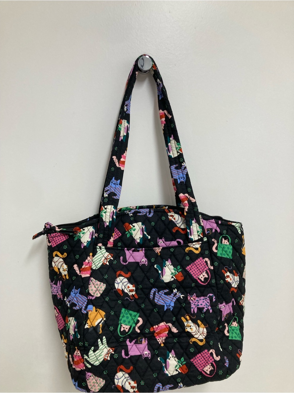 Vera Bradley Heritage Glenna Herding Cats tote - Picture 2 of 3